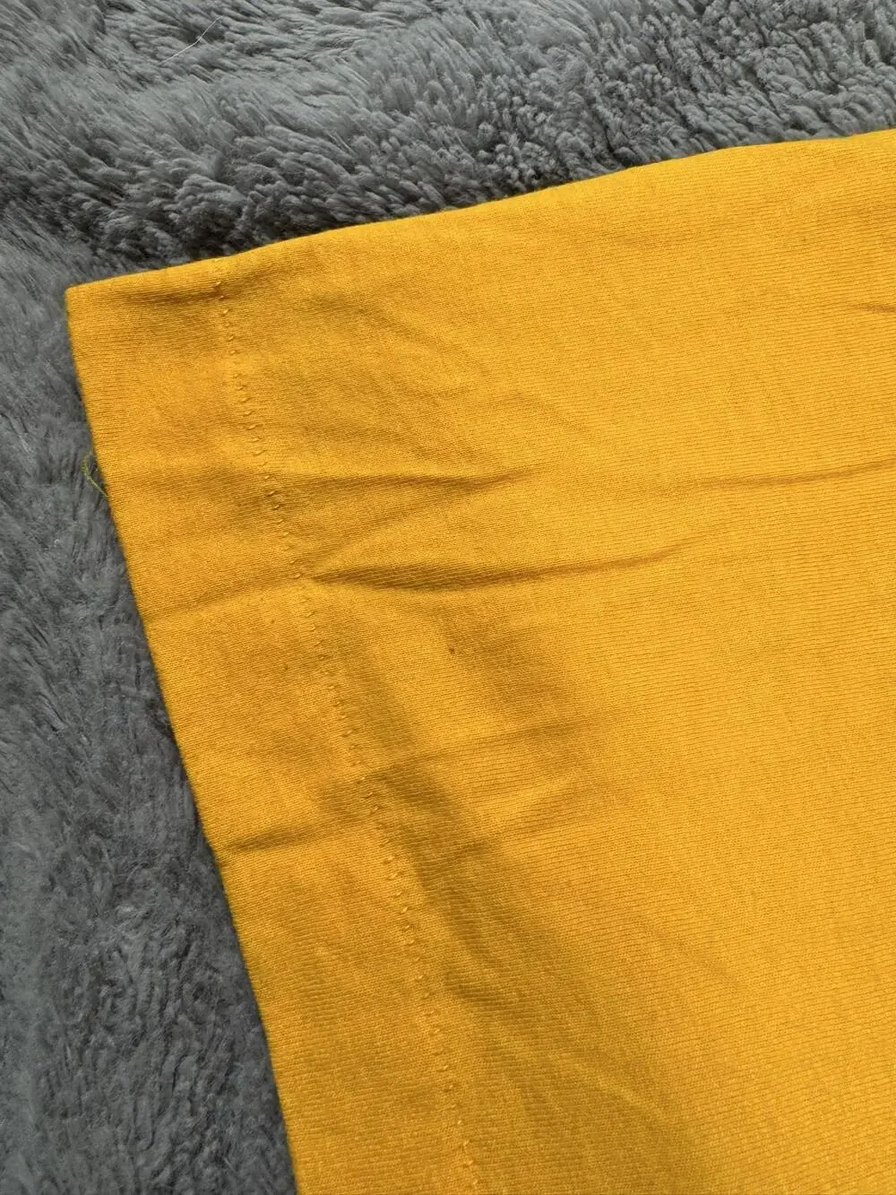 Vintage Fruit Of The Loom Shirt Mens XL Yellow Michigan Golden Gloves Boxing